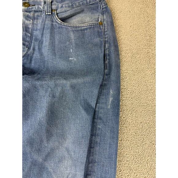 Rag And Bone Jeans Men Size 34 Standard Issue Fit 2 Slim Leg Made In USA Blue - Picture 8 of 11